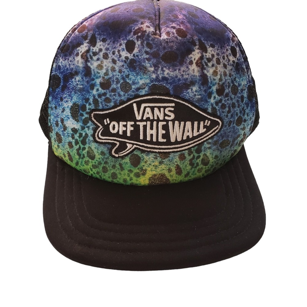 Vans Off The Wall Cosmic Snapback Mesh Hat Adult Cap Galaxy